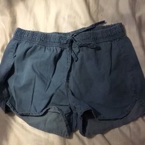 Ardenes Fake Denim Shorts